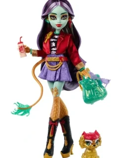 Monster High Jinafire Long Fashion Doll And Accessories