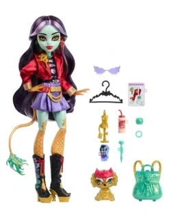Monster High Jinafire Long Fashion Doll And Accessories