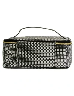 MOR Destination Style Barcelona Train Case in Black