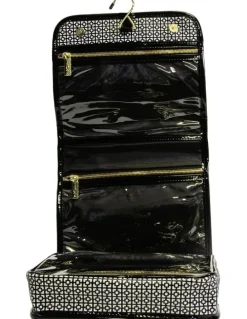 MOR Destination Style London Hanging Fold-Out Bag in Black