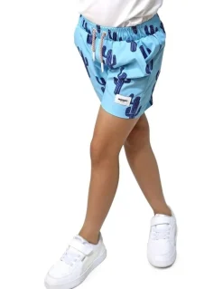 Mosmann Swim Shorts in Saguaro Jr