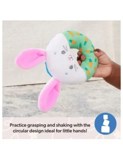 Ms. Rachel Hop Little Bunnies Soft Rattle