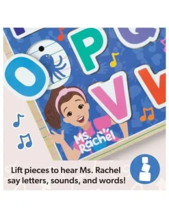 Ms. Rachel Wooden Phonics Alphabet Sound Puzzle 24 Piece