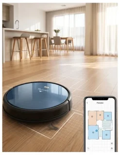 MyGenie MyGenie Xsonic V5 Max Hydro 3-in-1 Robot Vacuum & Mop, WiFi App Control