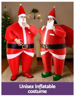My Plaza Christmas Santa Claus Inflatable Costume