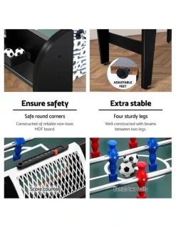 My Plaza 4FT Foosball Table Black