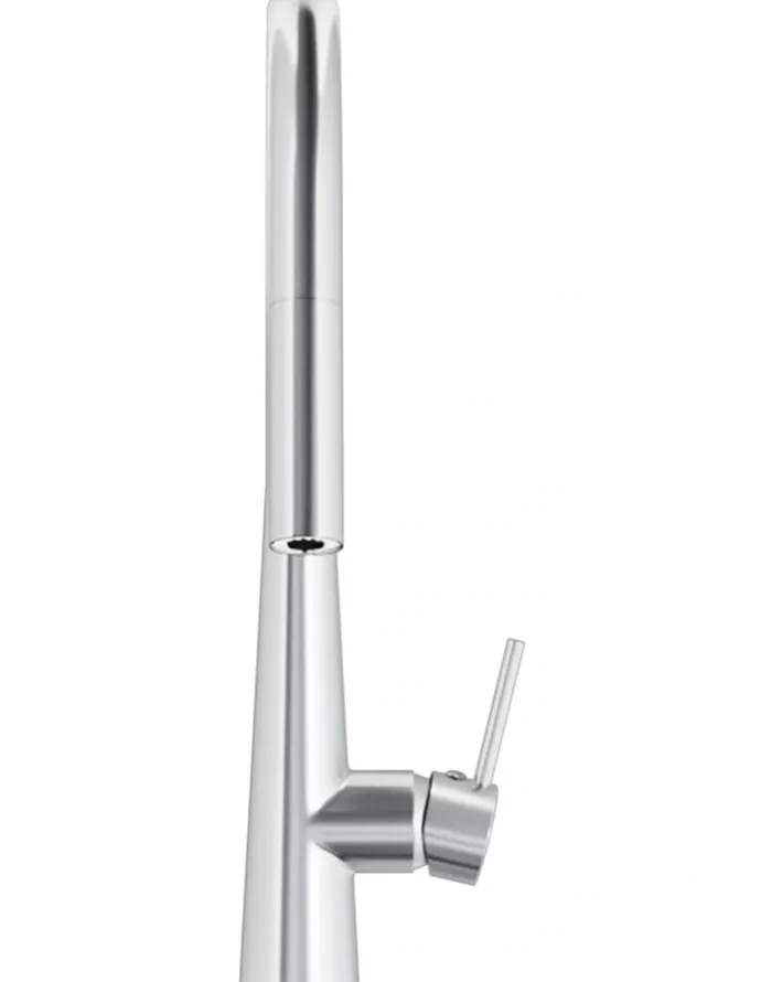 My Plaza Kitchen Mixer Tap Pull Out Round 2 Mode Sink Basin in Silver