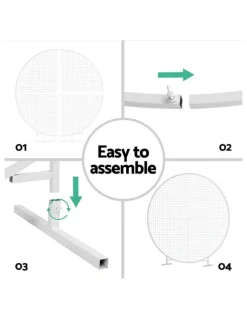 My Plaza 2M Round Backdrop Stand Wedding Background Display