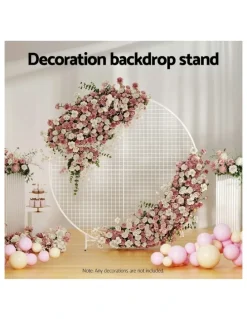My Plaza 2M Round Backdrop Stand Wedding Background Display