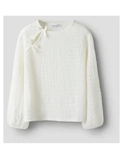 Name It Belindo Bow Top in White