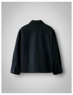 Name It Ruding Zip Overshirt in Navy
