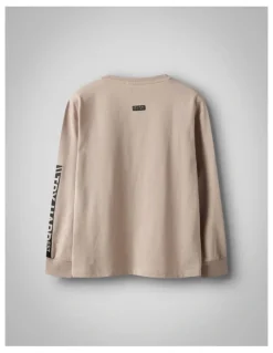 Name It Sean Cotton Sweatshirt in Beige