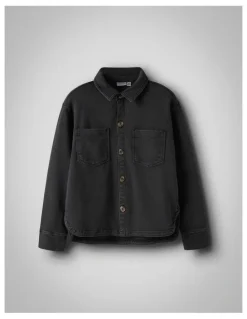 Name It Stefan Buttoned Shirt in Black