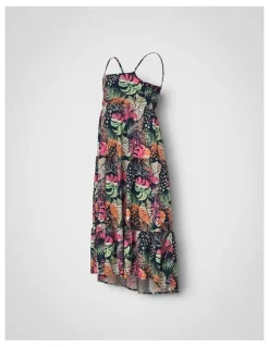 Name It Vinaya Printed Maxi Dress in Navy Aop