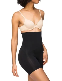 Nancy Ganz Seamless Seduction High Waisted Bike Short in Black