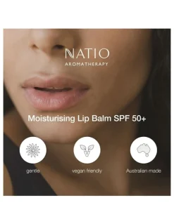 Natio Moisturising SPF50+ Lip Balm 4g
