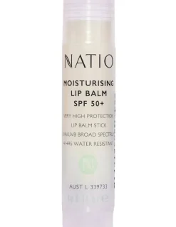 Natio Moisturising SPF50+ Lip Balm 4g