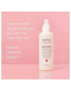Natio Rosewater Hydration Drench Mineral Face Mist 200ml