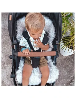 Naturally Sheepskins Luxury Lambskin Pram Liner in Grey