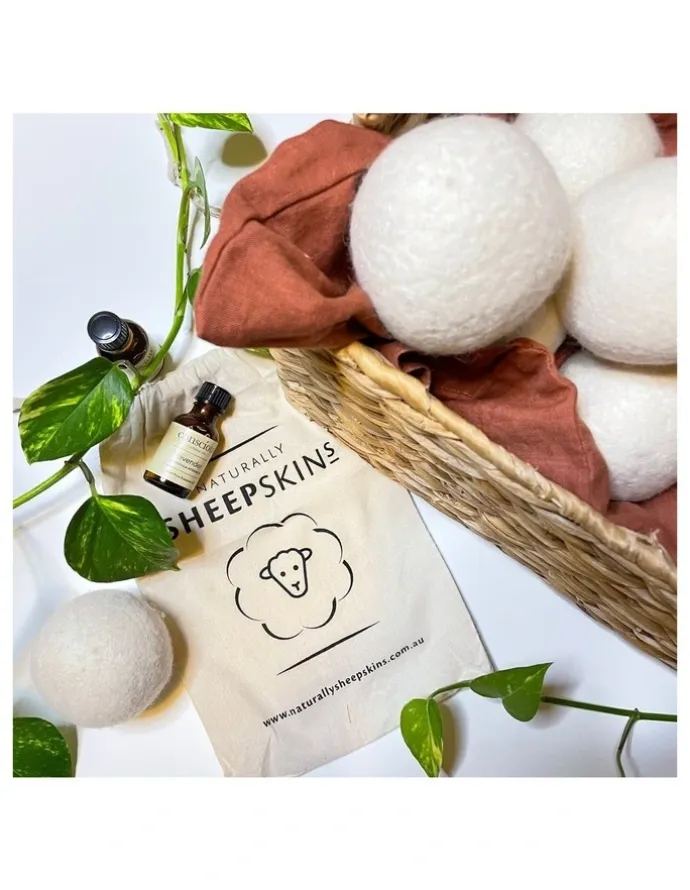 Naturally Sheepskins Naturally Sheepskins Wool Dryer Balls (set of 6)