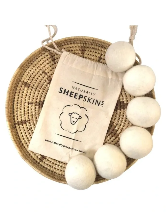 Naturally Sheepskins Naturally Sheepskins Wool Dryer Balls (set of 6)