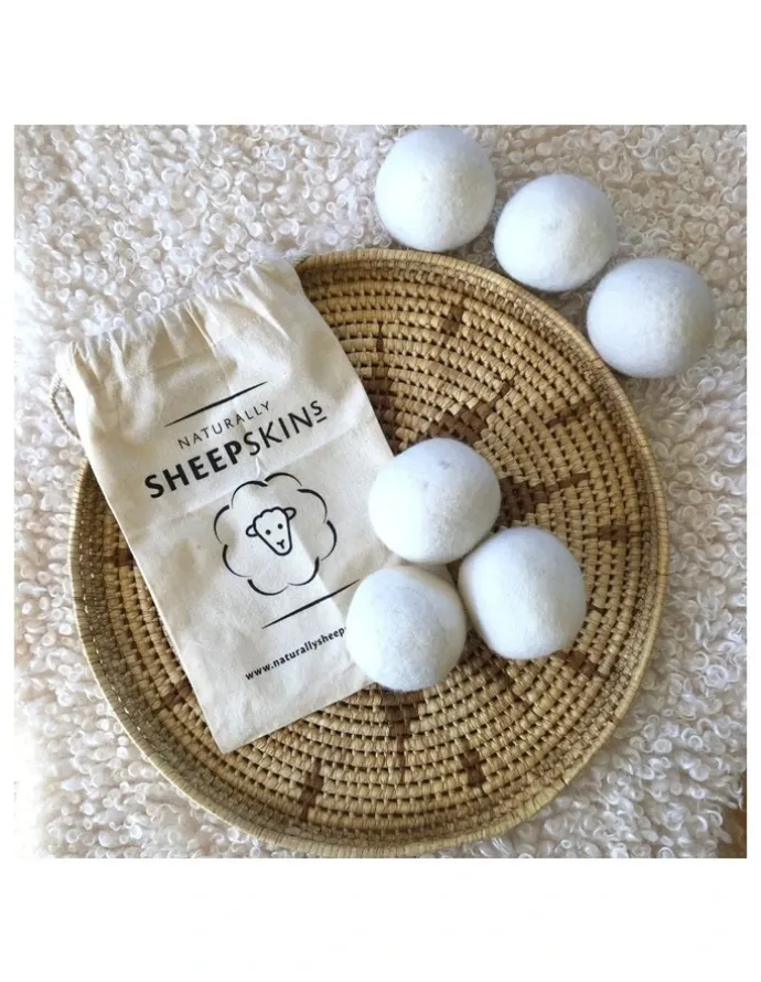 Naturally Sheepskins Naturally Sheepskins Wool Dryer Balls (set of 6)