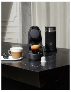 Nespresso Essenza Mini and Milk Capsule Coffee Machine in White EN85BMAE