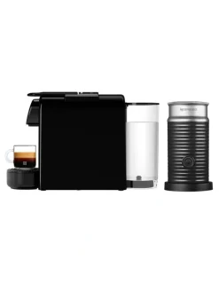 Nespresso Essenza Mini and Milk Capsule Coffee Machine in White EN85BMAE