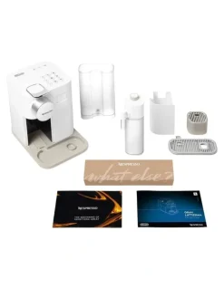 Nespresso Gran Lattissima Automatic Capsule Coffee Machine in White EN640W