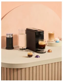 Nespresso Vertuo Up Coffee Machine Bundle in Ink Black BNV650BLK4IAN1