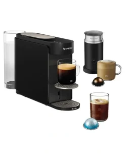 Nespresso Vertuo Up Coffee Machine Bundle in Ink Black BNV650BLK4IAN1