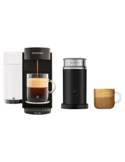 Nespresso Vertuo Up Coffee Machine Bundle in Ink Black BNV650BLK4IAN1