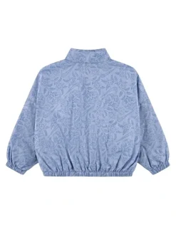 Nike Club High Brand Read Woven Jacket in Blue