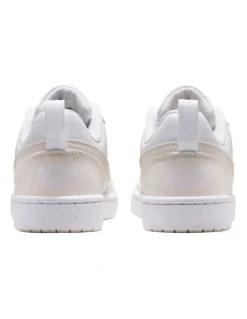Nike Court Borough Low Bball Grade School Sneakers In White