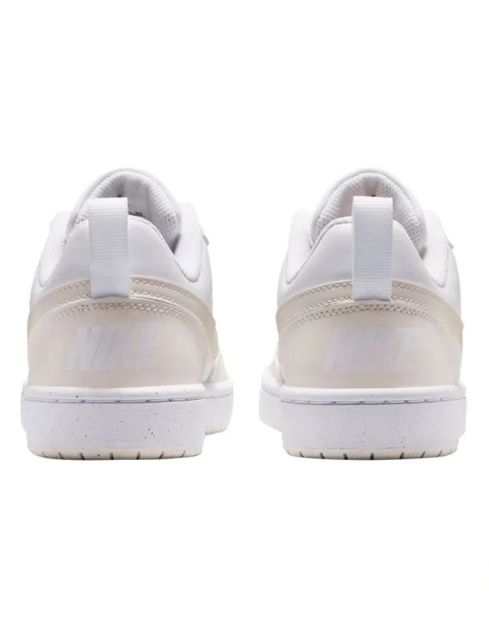Nike Court Borough Low Bball Grade School Sneakers In White