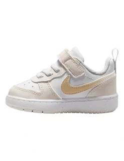 Nike Court Borough Low Bball Infant Sneakers In White