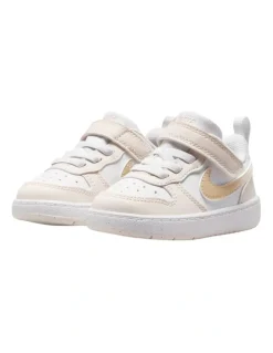 Nike Court Borough Low Bball Infant Sneakers In White