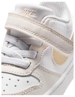 Nike Court Borough Low Bball Infant Sneakers In White