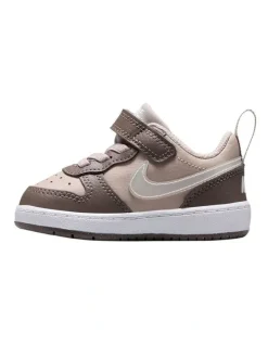 Nike Court Borough Low Infant Sneakers In Brown