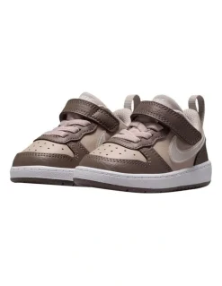 Nike Court Borough Low Infant Sneakers In Brown