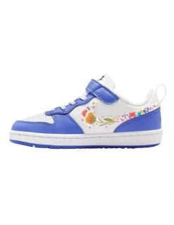 Nike Court Borough Low Pre-School Sneakers In White