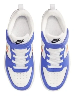 Nike Court Borough Low Pre-School Sneakers In White