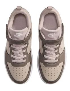 Nike Court Borough Low Pre-School Sneakers In Brown