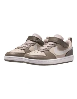 Nike Court Borough Low Pre-School Sneakers In Brown
