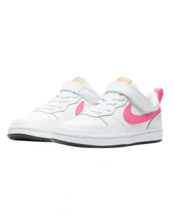 Nike Court Borough Low Pre-School Sneakers In White