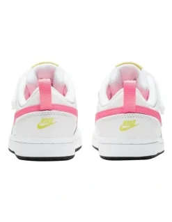 Nike Court Borough Low Pre-School Sneakers In White