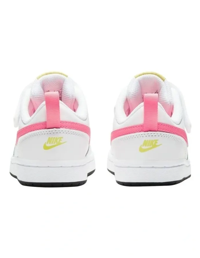 Nike Court Borough Low Pre-School Sneakers In White