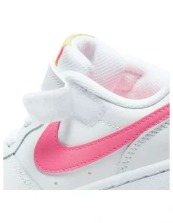 Nike Court Borough Low Pre-School Sneakers In White