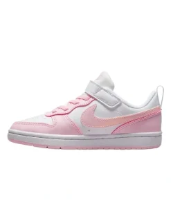 Nike Court Borough Low Recraft Pre-School Sneakers in White