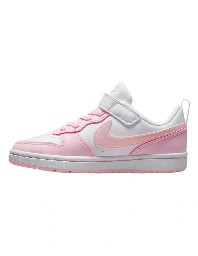 Nike Court Borough Low Recraft Pre-School Sneakers in White